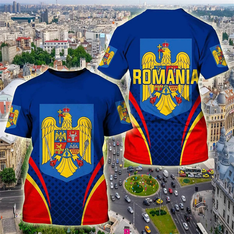 Camiseta gráfica con bandera d - Summer Clothing Wholesale reseña y precio